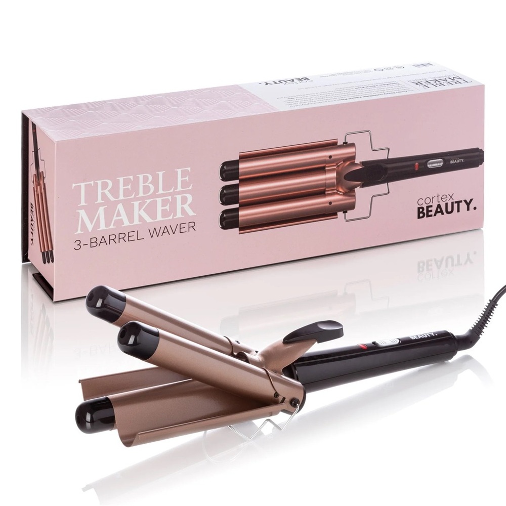 NWT 🌟Host Pick🌟CORTEX BEAUTY  TrebleMaker | 3-Barrel Waver